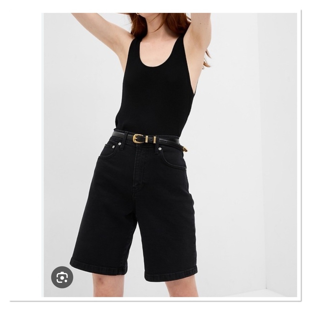 GAP Women's High Rise "Stride Bermuda" Shorts